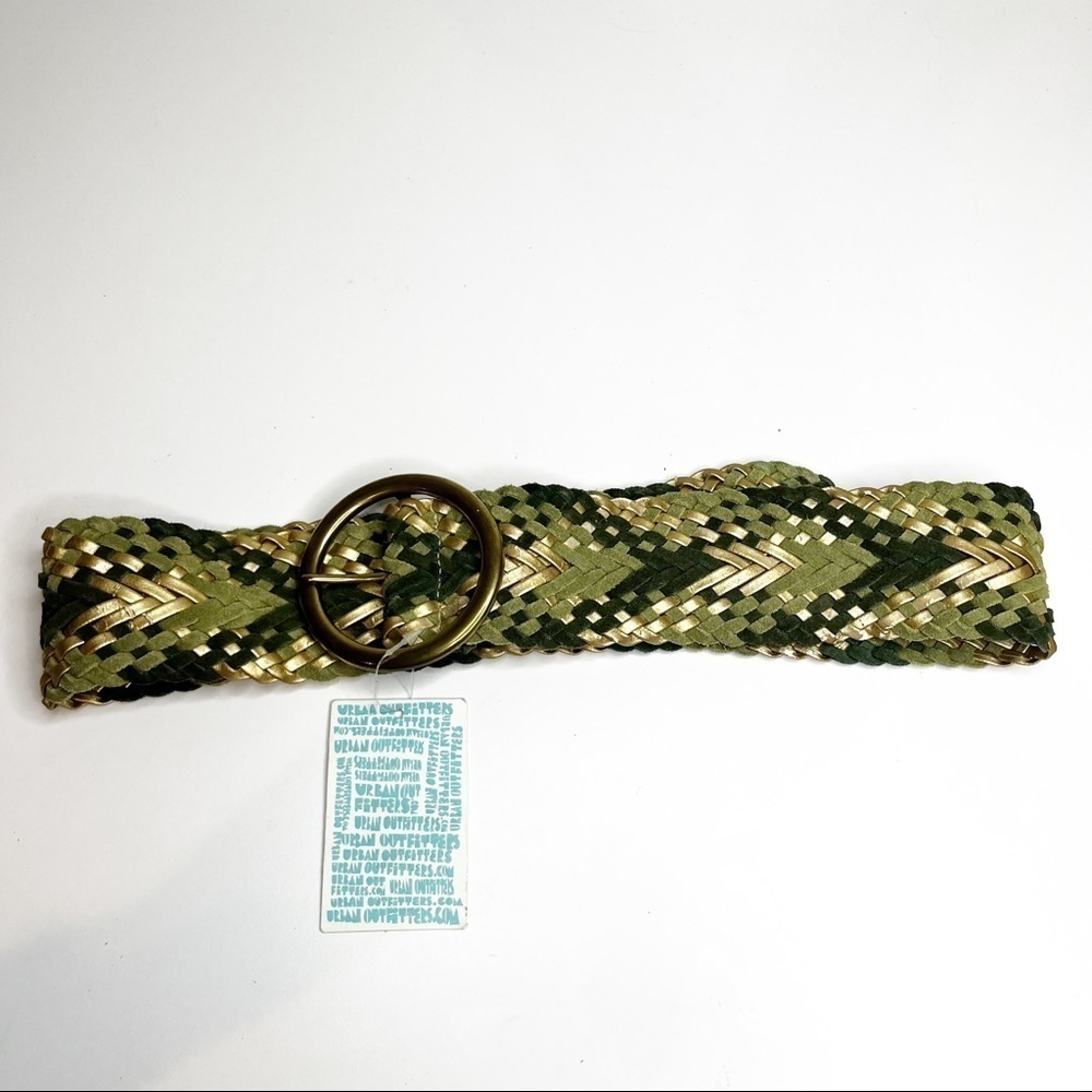 Urban Outfitters | Woven Leather Belt
